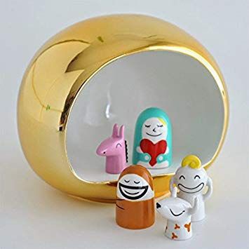 crèche-alessi-gold