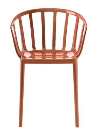 chaise_venice_de_kartell_rouge_orange