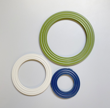 3 Dessous de plat - 3 en 1 - Bleu vert - Guzzini