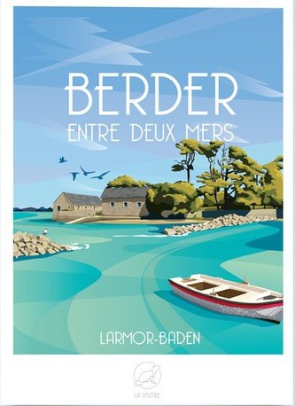 Affiche Berder - 59cm/42cm - La loutre
