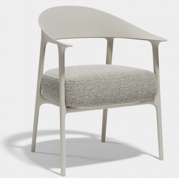 AFRICA UPHOLSTERED ARMCHAIR - Vondom