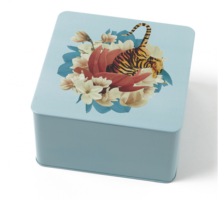 Boîte carrée Tigerflower - Gangzai