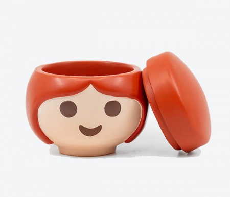 Bo&icirc;te Playmobil - Fille marron - Blogo