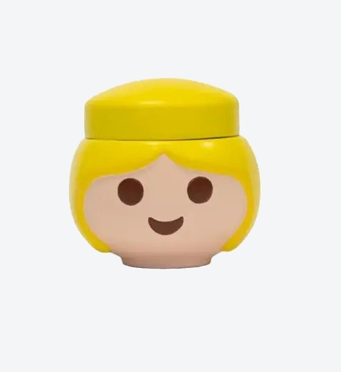 Bo�te Playmobil - Jaune - Blogo