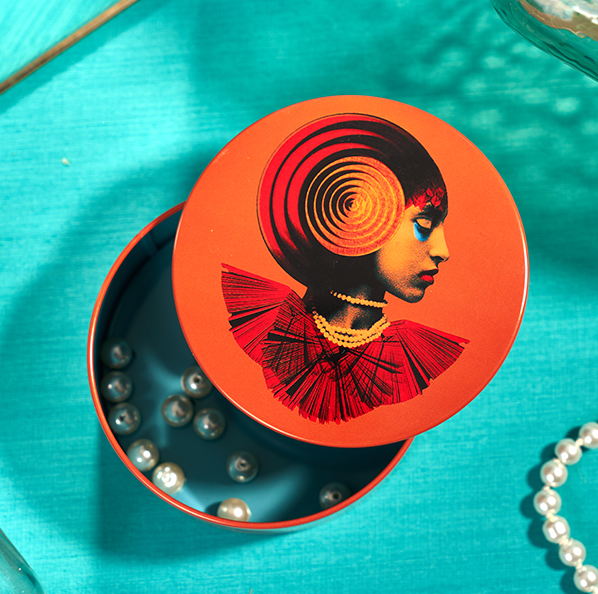 Bo�te ronde en m�tal Gipsy - Gangzai 