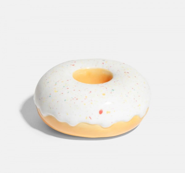 Bougeoir Donuts blanc - Doiy