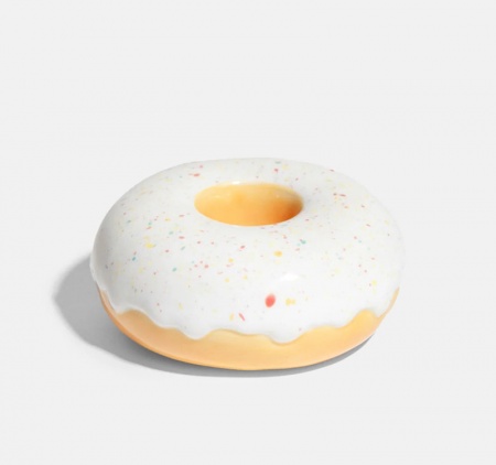 Bougeoir Donuts blanc - Doiy