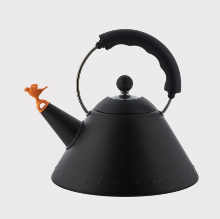Bouilloire Oiseau 9093BB Noir mat - Michael Graves - Alessi