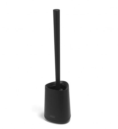 Brosse de Toilette Compacte en Silicone Noire Joseph JosephMat Flex 360 Lite Joseph Joseph