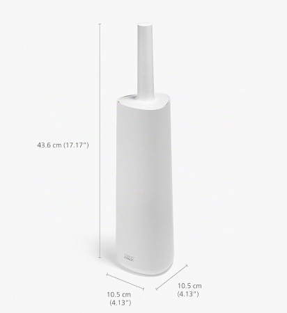 Brosse de WC Flex steel 360 blanche - Joseph Joseph
