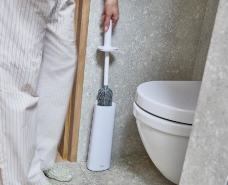 Brosse de WC Flex steel 360 blanche - Joseph Joseph