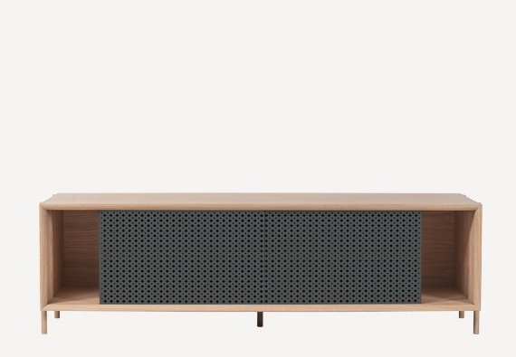 Buffet/Meuble TV Gabin sans tiroirs - L:162cm - Hart�