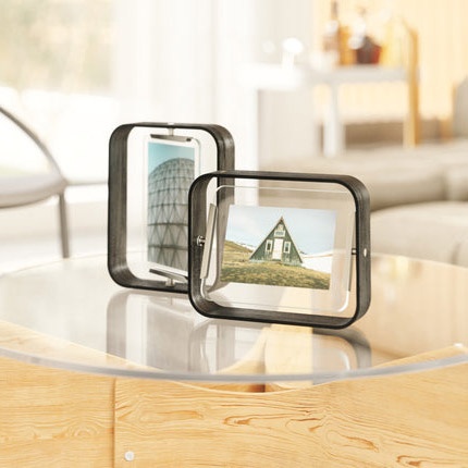 Cadre photo Bellwood 10/15cm bois noir - Umbra