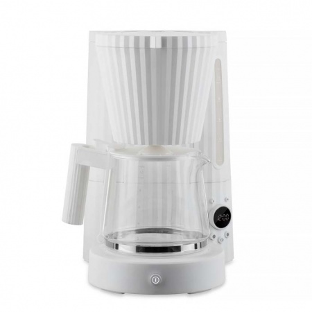 Cafetiére électrique - Plissé blanche - Alessi