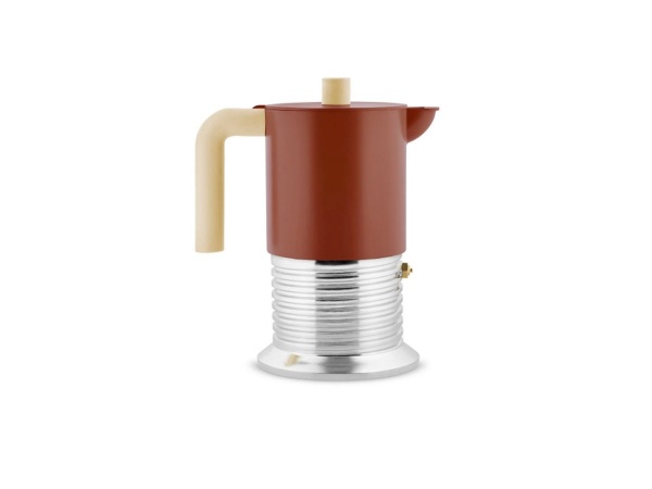Cafeti�re italienne - Vite 3 tasses Terracotta Alessi
