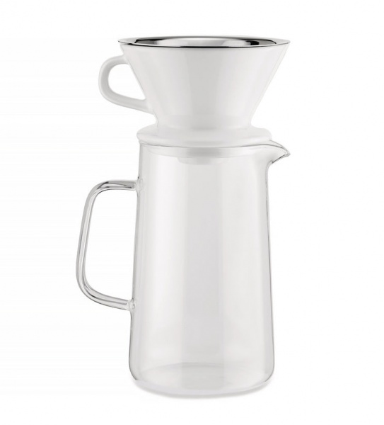 Cafeti�re Slow Coffee - Inox - Alessi