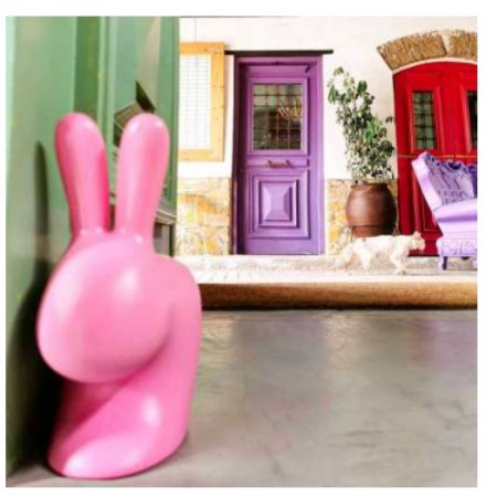 Câle-porte / Serre-livres RABBIT XS doorstopper - Qeeboo