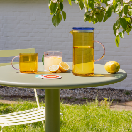 Carafe en verre Fred - jaune 1,3 L - Remember