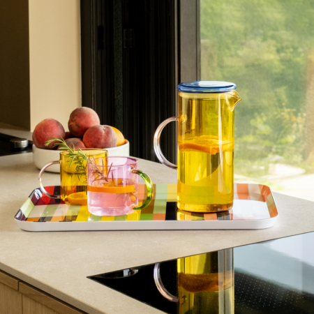 Carafe en verre Fred - jaune 1,3 L - Remember