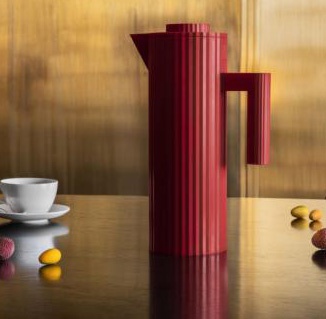 Carafe isotherme Plissé rouge - Alessi