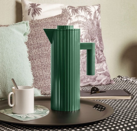 Carafe isotherme Plissé vert - Alessi