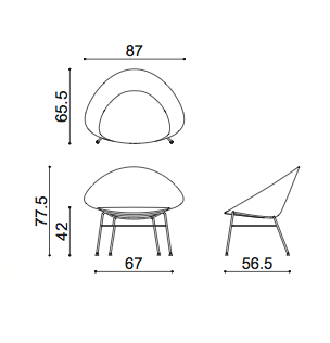 Chaise Adell - ARPER