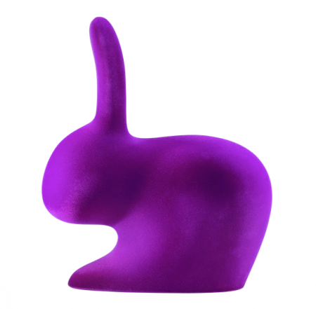 Chaise RABBIT CHAIR VELVET - Qeeboo