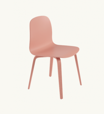 Chaise Visu piètement bois - Muuto