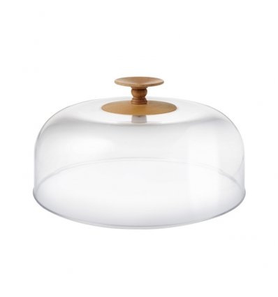 Cloche � fromage Dressed in wood - Alessi