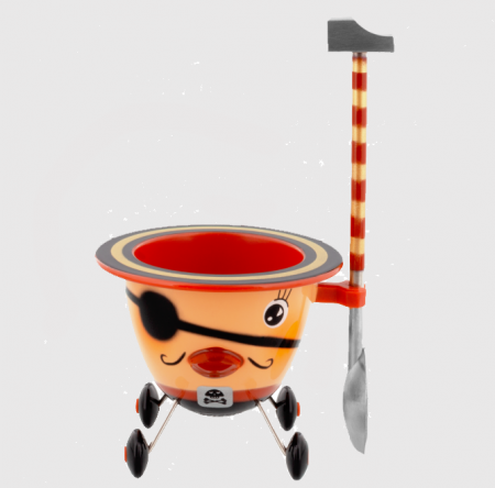 Coquetier Cocotte  Pirate - Pylones