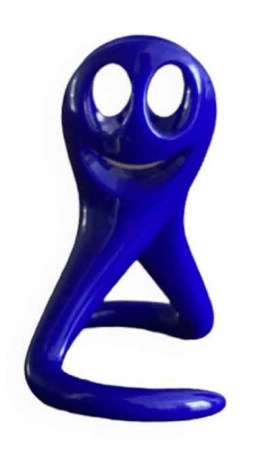 Coquetier Mangiauovo Bleu Guido Venturini - Alessi