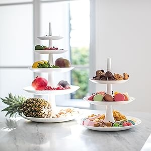 Corbeille à fruits SERVITEUR BABELL Blanc  KOZIOL