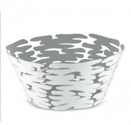 Corbeille Barket blanche Diam.: 21cm - Alessi