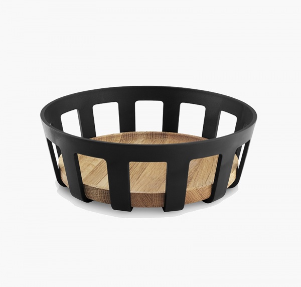 Corbeille Nordic Kitchen Noir/Ch�ne - Eva Solo