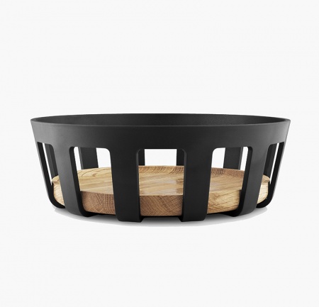 Corbeille Nordic Kitchen Noir/Chêne - Eva Solo