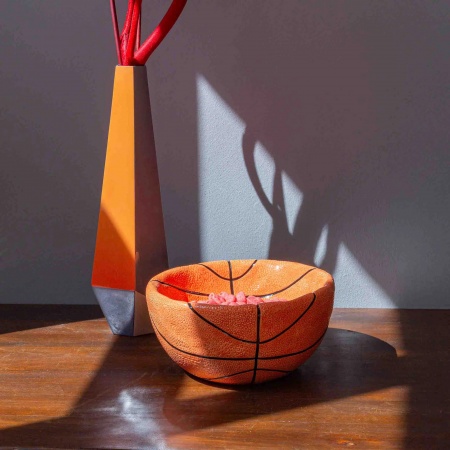 Corbeille saladier Ballon de basket diam.:27cm - Donkey