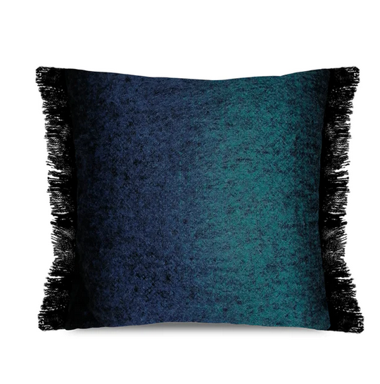 Coussin Mohair Bleu - P�devache 