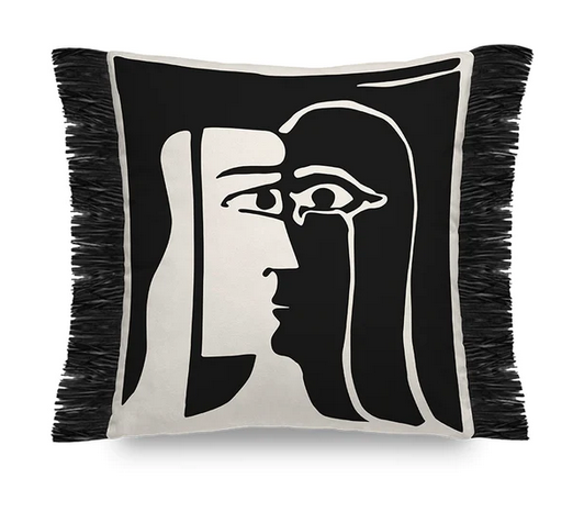 Coussin velours Niilo - P� de vache