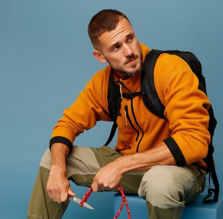 Couteau Manche bois corail - Montagne - Deejo