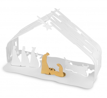 Crèche Bark Crib - Inox - Alessi