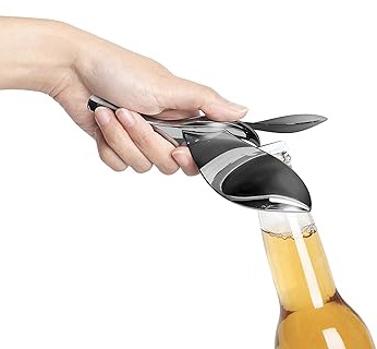 D&eacute;capsuleur Tipsy - oiseau - Titanium Umbra