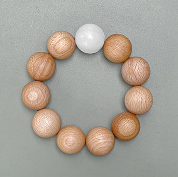 Dessous de plat Nid � en billes de H�tre massif � Reine M�re