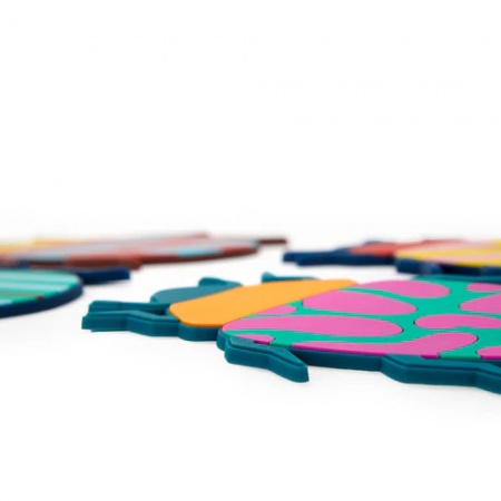 Dessous de verre set de 4 - The Beetles - Balvi