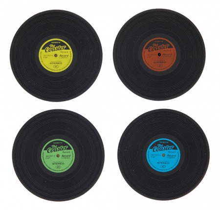 Dessous de verre Vinyle set de 4 - The Coaster - Balvi