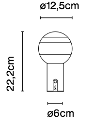 Dipping Light Baladeuse  - Marset