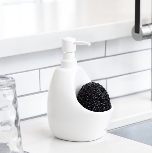 Distributeur de savon avec �ponge - Joey noir - Umbra