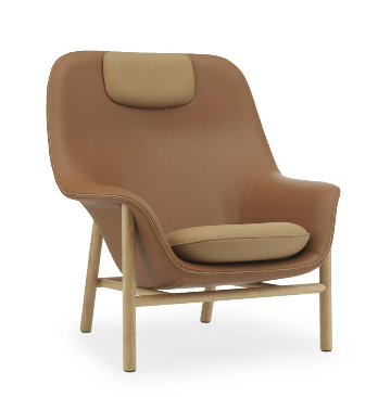 Drape Lounge Chair Oak - Normann 