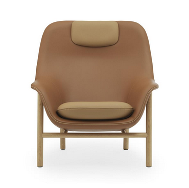 Drape Lounge Chair Oak - Normann 
