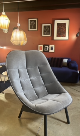 Fauteil Uchiwa  Quilted HAY