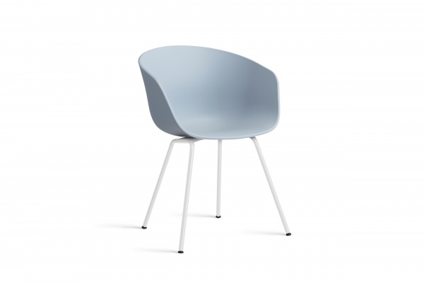 Fauteuil AAC26 HAY structure acier blanc